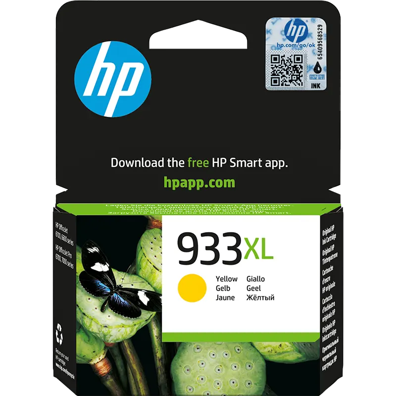 HP 933XL CARTRIDGE YELLOW- JUNE 2025 Mascom International.webp